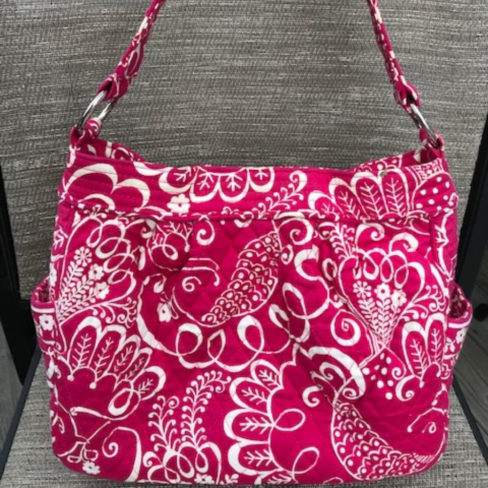Twirly Birds Pink Vera Bradley handbag purse
